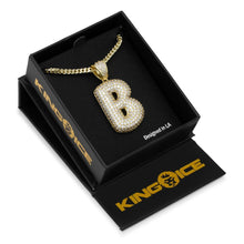 Load image into Gallery viewer, The Bubble Letter B Necklace- Discontinue
