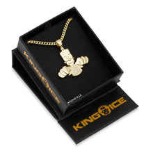 Load image into Gallery viewer, Simpsons x King Ice – Bad to the Bart Necklace
